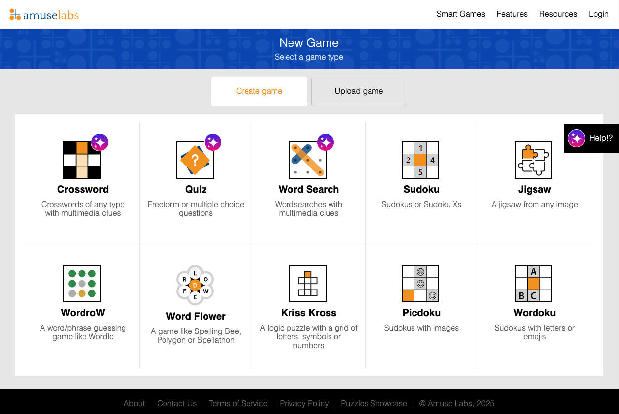 create new puzzle pmm